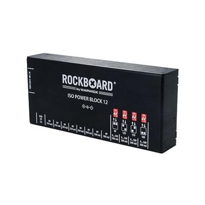 RockBoard ISO Power Block V12 IEC multi-voeding voor effectpedalen