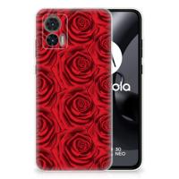 Motorola Edge 30 Neo | TPU Case | Red Roses - thumbnail