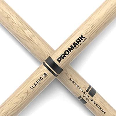 ProMark PW2BW-4P Classic Attack 2B Shira Kashi Oak 4-Pack drumstokken set ProMark PW2BW-4P Classic Attack 2B Shira Kashi Oak 4-Pack drumstokken set