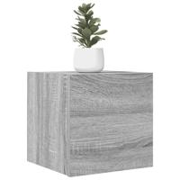 Tv-wandmeubelen 4 st 30,5x30x30 cm grijs sonoma eikenkleurig - thumbnail