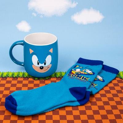 Sonic the Hedgehog Mug and Socks Gift Set