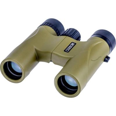 Carson Optical Verrekijker Carson Stinger, BK-7, 10x, 2,5 cm, Voll mehrfachbeschichtet (FMC), Khaki, 223 g 10 x 25 mm Dakkant Beige, Zwart HW-025