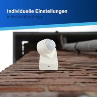 REV 0075362103 Bewegingsmelder Opbouw (op muur) 360 ° Wit IP55 - thumbnail