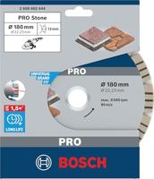 Bosch Accessoires Diamantdoorslijpschijf Best for Stone 180 x 22,23 x 2,4 x 12 mm 1st - 2608602644 - thumbnail
