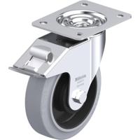 Blickle LE-POEV 160KA-FI-SG Zwenkwiel met rem Wieldiameter: 160 mm Draagvermogen (max.): 300 kg 1 stuk(s) - thumbnail