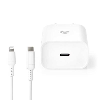 Nedis Oplader | Snellaad functie | 1 stuks - WCPDL20W112WT WCPDL20W112WT - thumbnail