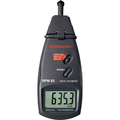 Multimetrix P06236902 Toerenteller Mechanisch, Optisch 0.5 - 19999 omw/min 2.5 - 99999 omw/min Multimetrix P06236902 Toerenteller Mechanisch, Optisch 0.5 - 19999 omw/min 2.5 - 99999 omw/min