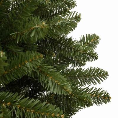 VidaXL Kunstkerstboom met 300 led groen 270 cm pvc en metaal