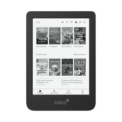 Tolino shine 5 e-book reader Touchscreen 16 GB Wifi Zwart Tolino shine 5 e-book reader Touchscreen 16 GB Wifi Zwart