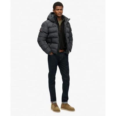 Superdry Hooded Sports Puffer Casual Winterjas Heren XL