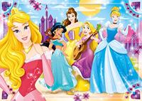 Clementoni legpuzzel super color maxi disney prinses, 104st. - thumbnail