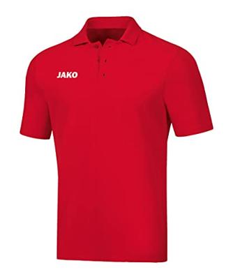 JAKO 6365K Polo Base Kids - Rood - 152