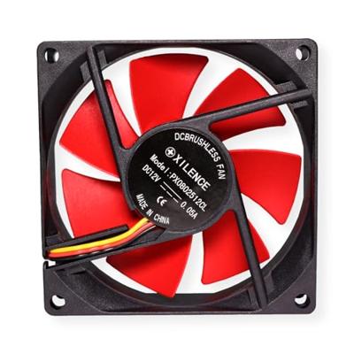 Xilence XPF80.R PC-ventilator Meerdere kleuren (b x h x d) 80 x 25 x 80 mm