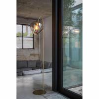 Light & Living Vloerlamp 'Rakel' 160cm, kleur Antiek Brons / Smoke - thumbnail