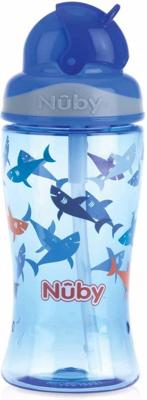 Nuby Flip-It Beker uit Tritan™ Blauw 3jaar+