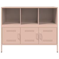 Dressoir 100,5x39x79 cm koudgewalst staal roze - thumbnail