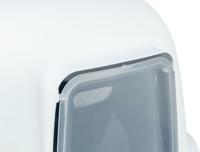 TRIXIE KATTENBAK PRIMO XXL TOP MET KAP BLAUW / WIT 71X56X47 CM - thumbnail