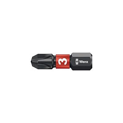 Wera Bit | PH3 lengte 25 mm | 1/4 inch C6,3 | impaktor, DC | box met 10 bits | 1 stuk - 05157617001 05157617001