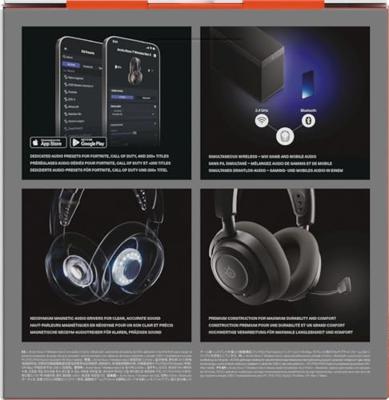 Oordopjes SteelSeries 61730 Zwart