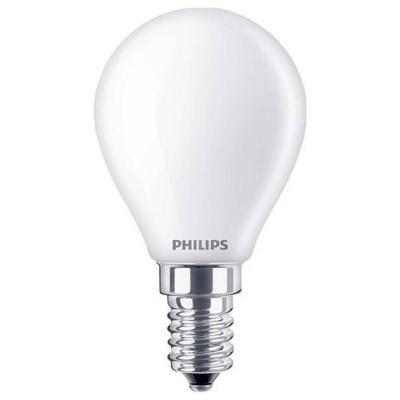 Philips 34760100 Gloeilamp-lamp Energielabel E (A - G) E14 Peer 6.5 W Warmwit (Ø x l) 45 mm x 80 mm 1 stuk(s)