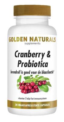 Golden Naturals Cranberry & Probiotica Capsules Golden Naturals Cranberry & Probiotica Capsules