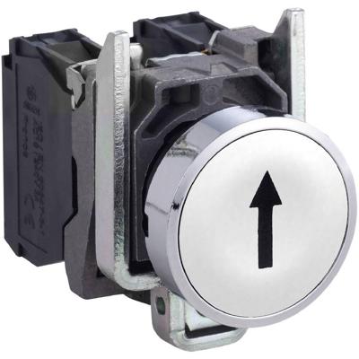 Schneider Electric XB4BA3341 XB4BA3341 Druktoets 600 V 6 A Moment (l x b x h) 52 x 30 x 47 mm IP66, IP67, IP69, IP69K 1 stuk(s)