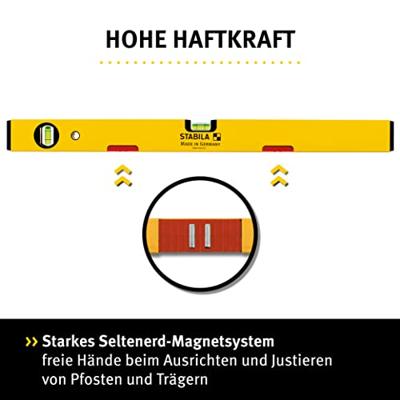 Stabila Type 70 M 2878 Magneetwaterpas Incl. magneet 180 cm 0.5 mm/m Stabila Type 70 M 2878 Magneetwaterpas Incl. magneet 180 cm 0.5 mm/m