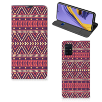 Samsung Galaxy A51 Hoesje met Magneet Aztec Paars - thumbnail