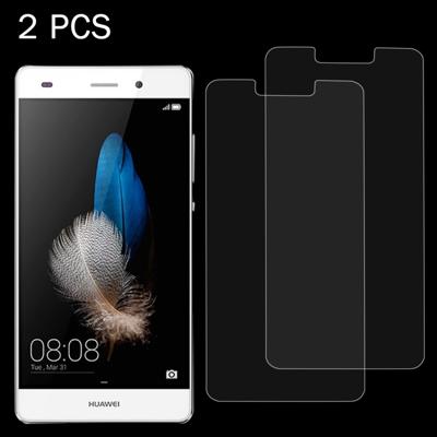 2 stuks voor Huawei P8 Lite (2017) 0 26 mm 9H oppervlaktehardheid Explosieveilig niet-volledig scherm gehard glas scherm Film