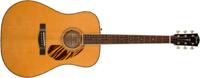 Fender PD-220E Dreadnought Natural elektrisch-akoestische westerngitaar met koffer - thumbnail
