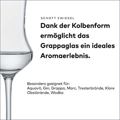 Schott Zwiesel Bar Special Grappa glazen 6 stuks