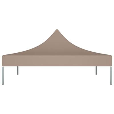 VidaXL Partytentdak 270 g/m² 2x2 m taupe
