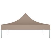 VidaXL Partytentdak 270 g/m² 2x2 m taupe - thumbnail