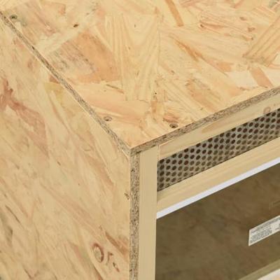 VidaXL Terrarium 144x46x48 cm bewerkt hout VidaXL Terrarium 144x46x48 cm bewerkt hout