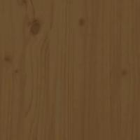 Bedframe massief grenenhout honingbruin 80x200 cm - thumbnail