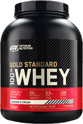 Gold Standard 100% Whey Protein | Optimum Nutrition | 2270g