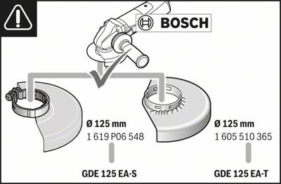 Bosch Professional GDE 125 EA-T Stofafzuiger Ø125mm Bosch Professional GDE 125 EA-T Stofafzuiger Ø125mm