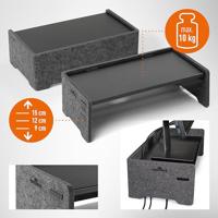 Durable EFFECT Monitorstandaard Antraciet-grijs - thumbnail