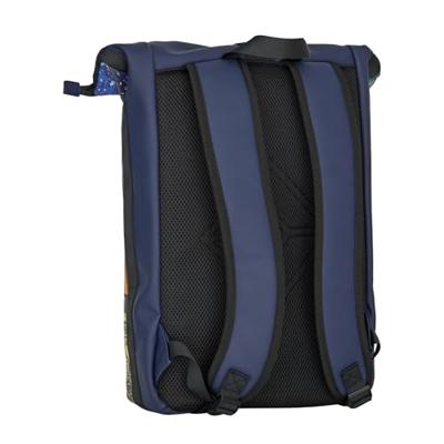 New Rebels Mart Art - New York Cafe at Night Rolltop Rugzak 21L New Rebels Mart Art - New York Cafe at Night Rolltop Rugzak 21L