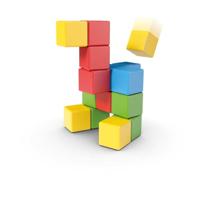 Magnetische blokken - GEOMAG - Creatieve set - 16 stuks - Educatief - Gerecycled plastic - Vanaf 12 maanden - thumbnail