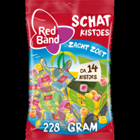 Red Band Schatkistjes Uitdeelverpakking Zacht Zoet Snoep 228 g bij Jumbo - thumbnail