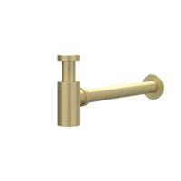 Design Sifon IVY Geborsteld Mat Goud PVD - thumbnail