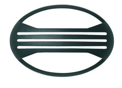 Franssen Moderne wandlampJack Oval 3-stripe zwart - 2267-10