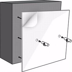 Looox BoX opbouwmontageset t.b.v. C 60 mocbox60 Looox BoX opbouwmontageset t.b.v. C 60 mocbox60