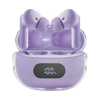 Intenso Buds Plus TWS True Wireless koptelefoon T313AE met Active Noise Cancelling, ENC, Bluetooth en tot 25 uur muziekweergave, lila - thumbnail