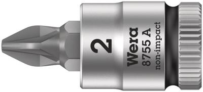 Wera 8755 A 05003354001 Kruiskop Pozidriv Dopsleutel-bitinzet PZ 2 1/4 (6.3 mm) Wera 8755 A 05003354001 Kruiskop Pozidriv Dopsleutel-bitinzet PZ 2 1/4 (6.3 mm)
