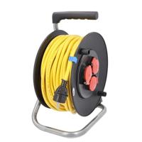 AS Schwabe 10137 Kabelhaspel 40.00 m Geel Randaarde stekker - thumbnail