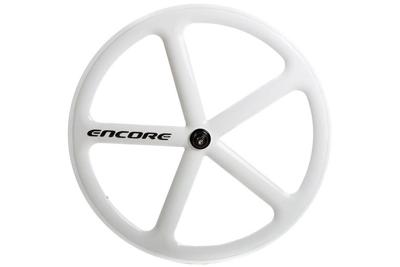Encore 700C 5 Spaken Achterwiel - Wit Encore 700C 5 Spaken Achterwiel - Wit