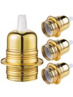 Home sweet home metalen 2-rings fitting E27 messing - thumbnail