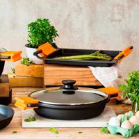 Pan BRA A270528 Zwart Ø 28 cm (1 Stuks) - thumbnail